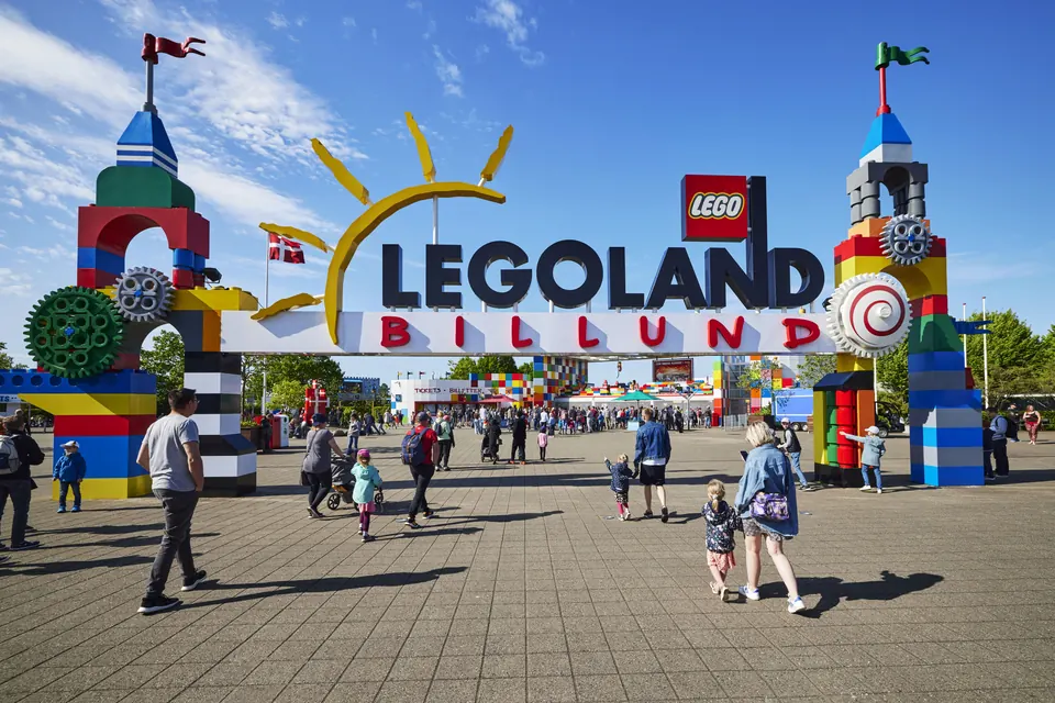 Eingang zum LEGOLAND Billund